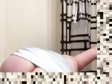 banhos, masturbação, amador, anal, brinquedo, bbw, duplo, sozinho