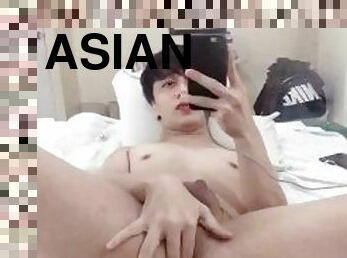 asiatique, anal, gay, pornstar, doigtage, solo, philippine, minet, taquinerie