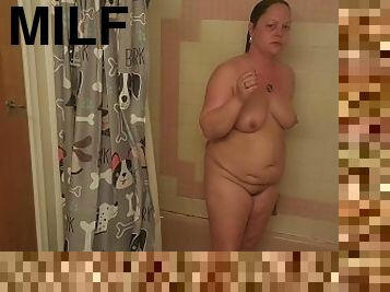 Sexy brunette in shower.  *fan request*