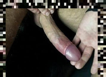 Too horny, cum fast! this is my dick! look how good he is)