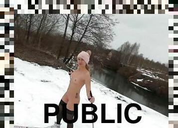 nudist, publik, rysk, sport, amatör, brudar, samling, fetisch, exhibitionist