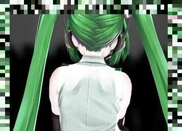 MMD HENTAI DANCE LAMB. TDA REMAKE GREEN HAIR COLOR EDIT SMIXIX