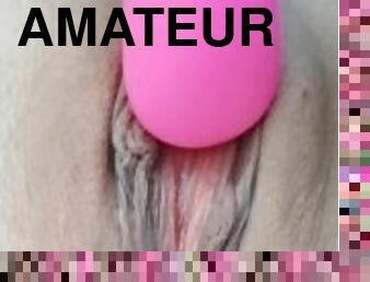 masturbācija-masturbation, orgasms, vāverīte, amatieris, māte, spēļmanta, blondīne, skaista, mitra