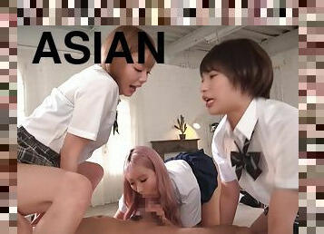 asia, pantat, payudara-besar, berambut, muncrat, penis-besar, jepang, seks-grup, ganda, sudut-pandang