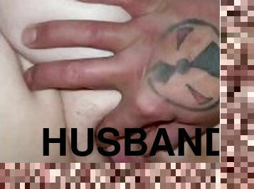 Fucking her while her husband is at work