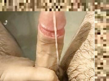 masturbation, ejaculation-sur-le-corps, énorme-bite, gay, branlette, pieds, secousses, sperme, massive, solo