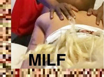 orgasme, amatør, ibenholt, kæmpestor-pik, milf, tysk, sort, synsvinkel, ægtemand, blond