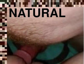 His bld covered penis fucking my naturally lubed pussy