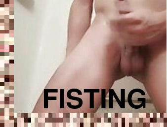 fisting, masturbation, amateur, ejaculation-sur-le-corps, énorme-bite, branlette, jeune-18, ange, solo, musclé