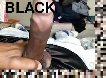 Ashy black dick tease