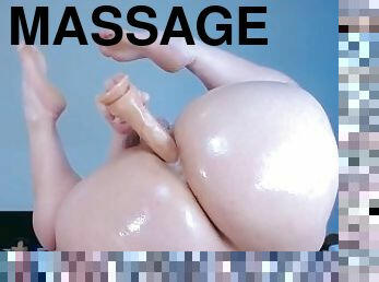 kæmpestor, anal, kæmpestor-pik, bøsse, massage, creampie, dildo, røv-butt, solo, hvid