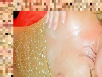 gros-nichons, tricherie, énorme, fête, femme, amateur, ejaculation-sur-le-corps, milf, sur-le-visage, ejaculation