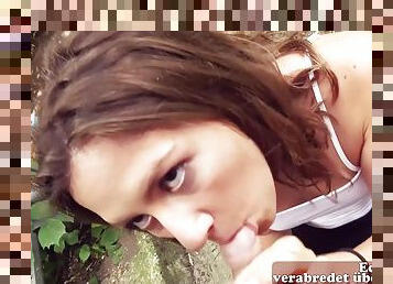 Skinny Brunette Teen With Small Boobs During A Public Pov Fuck Date