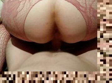 I let my friend FUCK my big ass wife and CUM deep inside her JUICY PUSSY