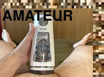 masturbation, amatör, leksak, gay, hemmagjord, pov, sprut, ensam