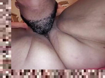 cona-pussy, amador, interracial, mulher-madura, casal, bbw, suculento