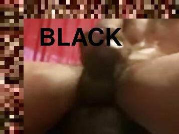Big black cock shoots lot of cum BBC