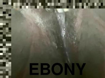 poilue, masturbation, orgasme, chatte-pussy, amateur, babes, ébène, black, belle-femme-ronde, solo