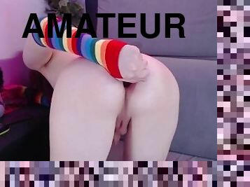 cul, levrette, amateur, anal, ados, jouet, compilation, bas, gode, bout-a-bout