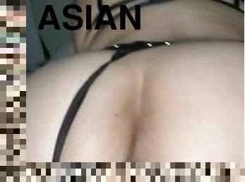 asiatique, cul, orgasme, amateur, anal, énorme-bite, doigtage, point-de-vue, première-fois, trou-du-cul