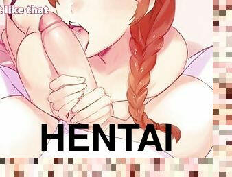 Hentai Anal Joi Stepsis fucks you in the school toilet [Anal, Deepthroat]