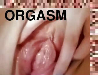 clito, papa, masturbation, orgasme, chatte-pussy, giclée, amateur, couple, doigtage, point-de-vue