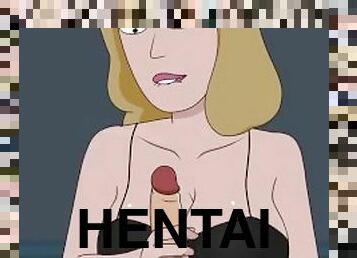 mastürbasyon, animasyon, pornografik-içerikli-anime, anne