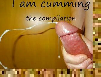 masturbation, orgasme, giclée, ejaculation-sur-le-corps, gay, compilation, ejaculation, solo
