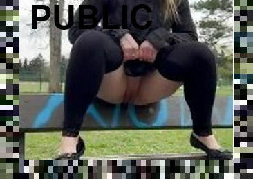 Public park piss