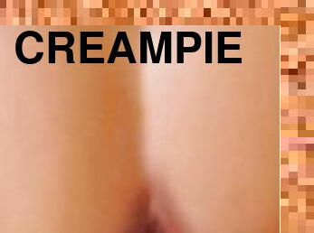 anjing, alat-kelamin-wanita, amateur, perempuan-jelita, milfs, buatan-sendiri, creampie, pasangan, pov