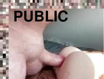 doggy-style, masturbation, publik, fitta-pussy, tonåring, leksak, pov, sprut, ensam, vått