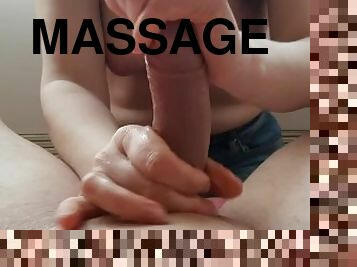 masturbation, amateur, ejaculation-sur-le-corps, énorme-bite, milf, maison, maman, branlette, massage, secousses