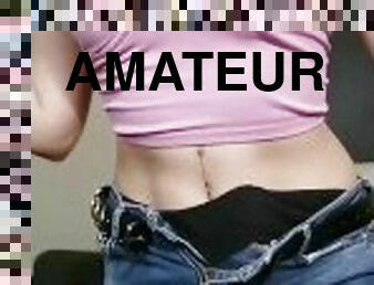 cul, gros-nichons, amateur, énorme-bite, travesti, serrée, fétiche, solo, jeans, bite