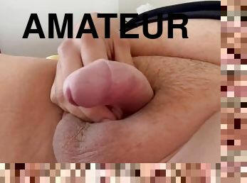mastürbasyon-masturbation, amatör, genç, mastürbasyon, tek-kişilik, iki-cinsiyetli, yarak