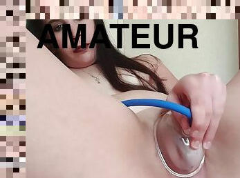 cul, gros-nichons, chatte-pussy, amateur, jouet, maison, joufflue, salope, webcam, solo