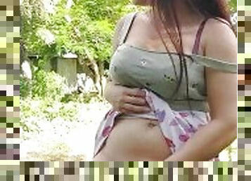 cul, gros-nichons, masturbation, public, amateur, milf, maman, cam, voyeur, butin