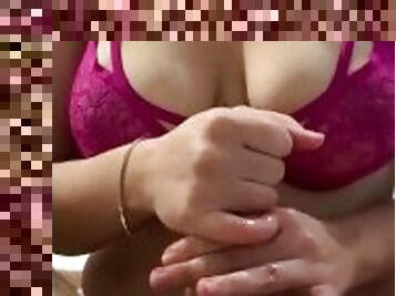 Hotwife POV JOI Hot Sexy Cuckold Story Huge Cumshot