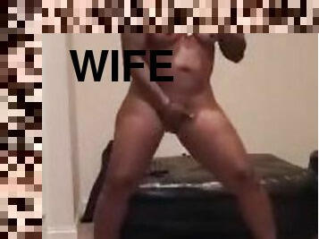 Wife dancing naked for friend