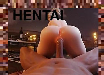 gammal, anal, mogen, brudar, tysk, blond, anime, hentai, 3d, äldre