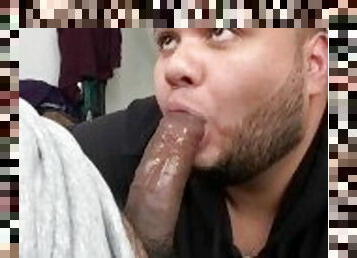 THEBXMOUTH SUCKS ON FAT UNCUT DICK
