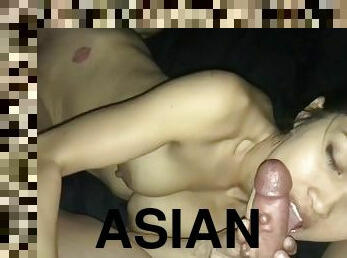 asia, payudara-besar, amatir, jenis-pornografi-milf, ibu, seks-grup, bertiga, ganda, sudut-pandang, suami