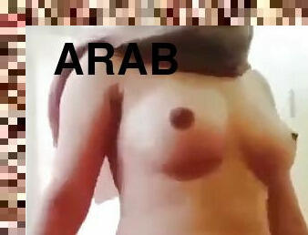 arabisk, vintage, creampie, flickvän, webbkamera, verklighet, kuk