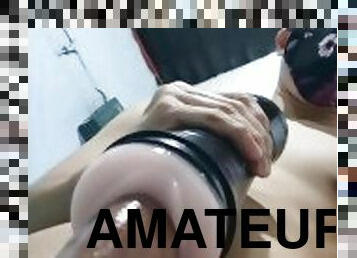 asyalı, mastürbasyon-masturbation, amatör, oyuncak, birdenbire, tek-kişilik, yarak