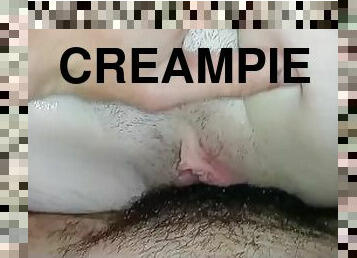 levrette, chatte-pussy, amateur, ejaculation-sur-le-corps, énorme-bite, ados, ejaculation-interne, rousse, sperme, petite