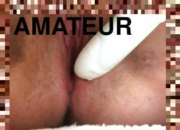 masturbação, orgasmo, mijando, cona-pussy, esguincho, amador, adolescente, brinquedo, bbw, sozinho