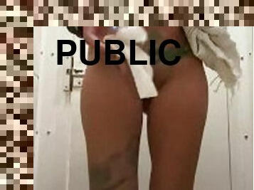 Public Restroom Pee