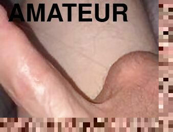 amateur, ejaculation-sur-le-corps, ados, ejaculation, solo, bite