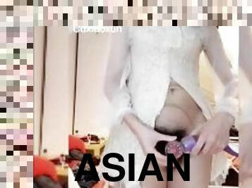 asiatic, masturbare-masturbation, travestit, jucarie, bulangiu, tailandeza, sperma, simpatica, filipineza