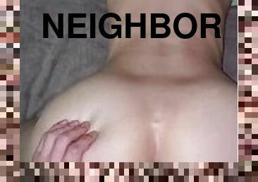 Perfect next door neighbor teen girl getting fucked from the back