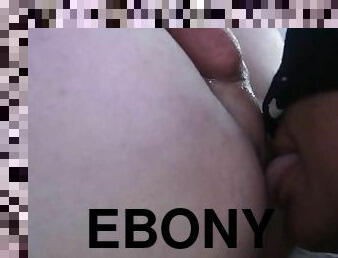 amateur, negra-ebony, interracial, negra, ojete, anal-externo